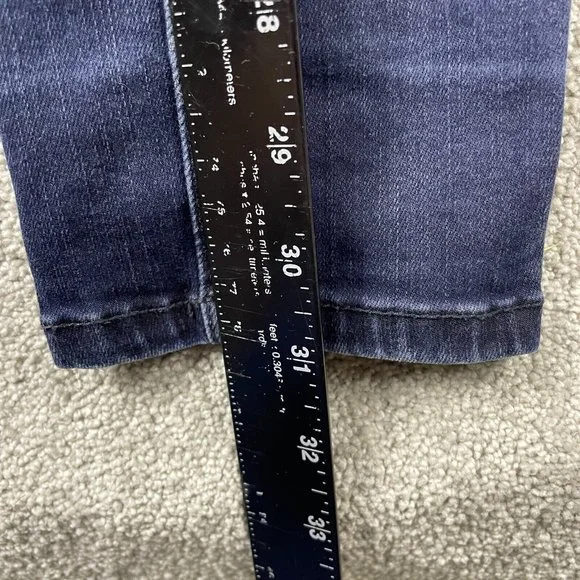 Freeman T. Porter Jeans Women's XS Cigarette Skinny Dark Wash European Denim - Picture 11 of 13